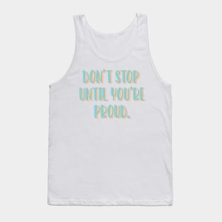 Keep Going Tank Top